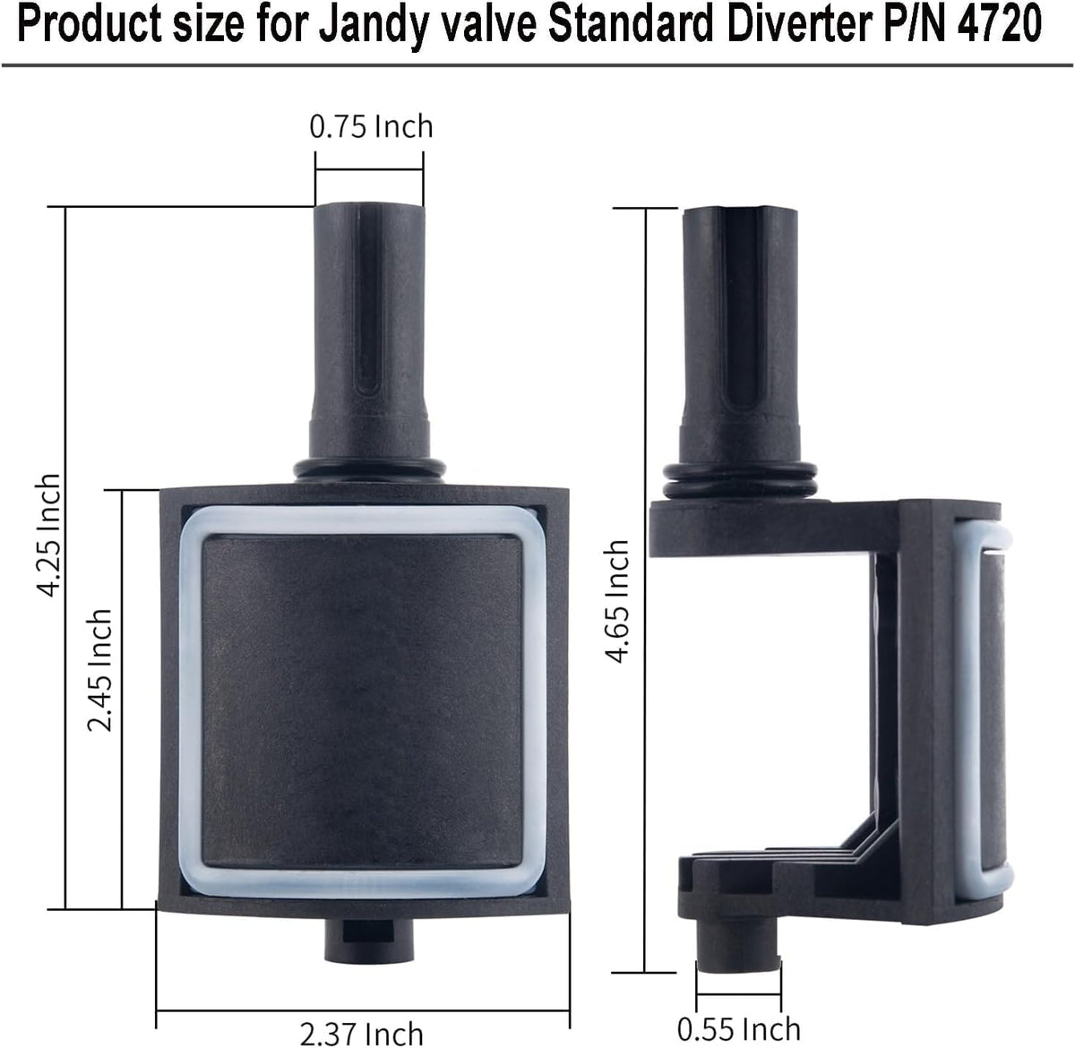ATIE valve cover 4606 two-pack seals and protects the valve body.