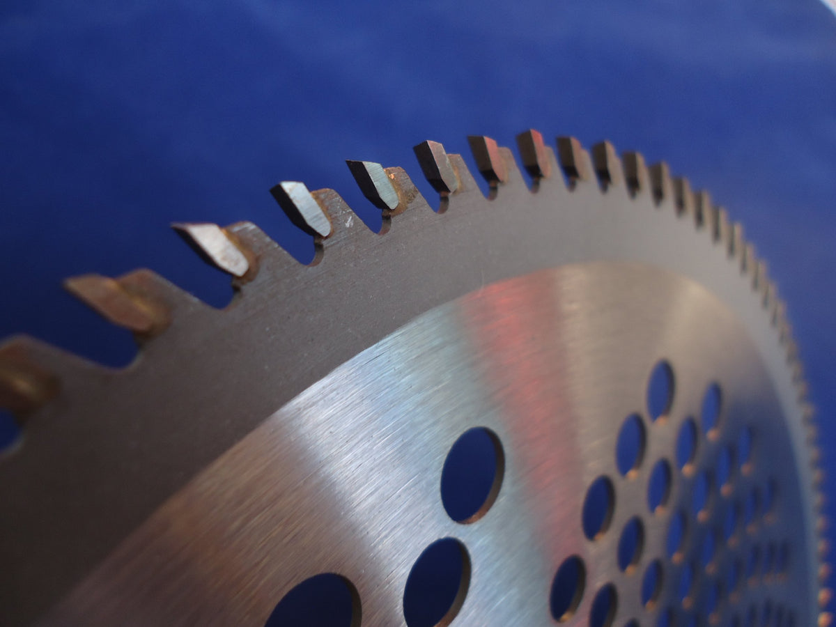 ATIE 8-inch carbide blade with 80 teeth for efficient, clean cuts.