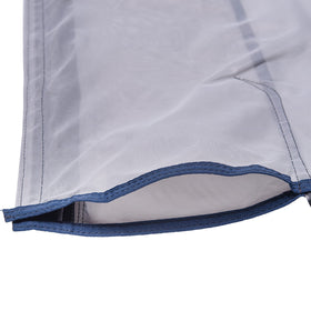 ATIE zipper enclosure simplifies debris removal after cleaning sessions.