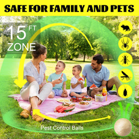 Atindirey cedarwood peppermint ball for RVs protects tight areas