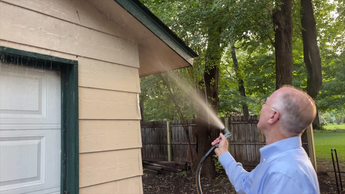 Atlantic hose suited for garden chores, sprinklers, and irrigation setups.