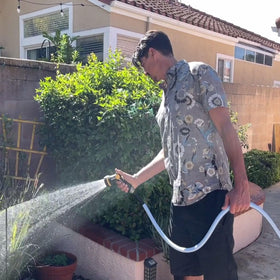 Atlantic kink-resistant design reduces tangling in tight garden spaces.