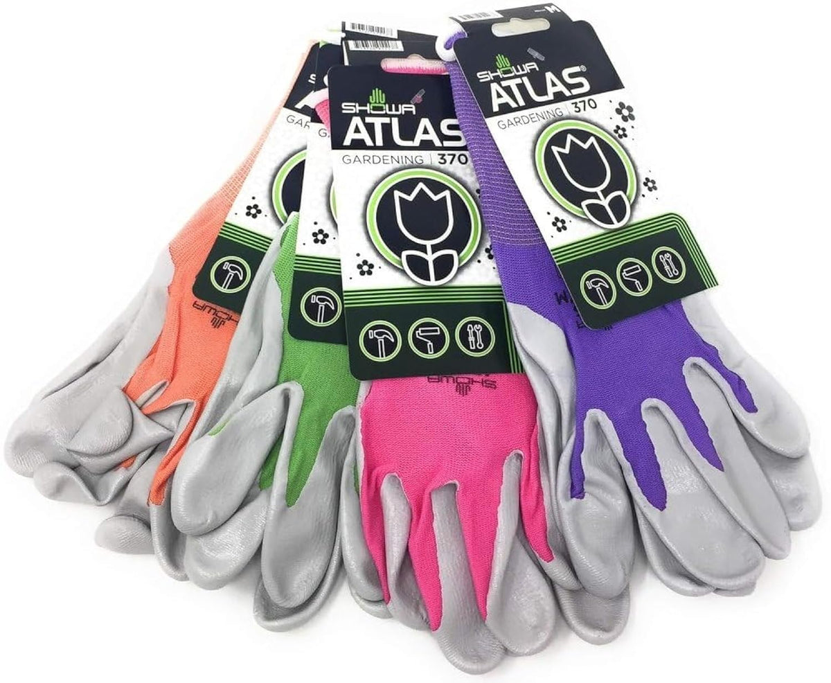Atlas Glove NT370 palm nitrile coating boosts grip for precise handling.