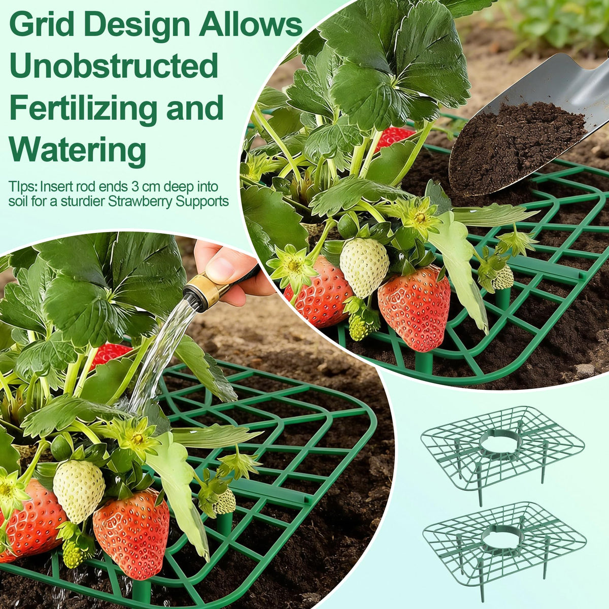 ATLIKE Fits raised beds and pots for versatile garden use