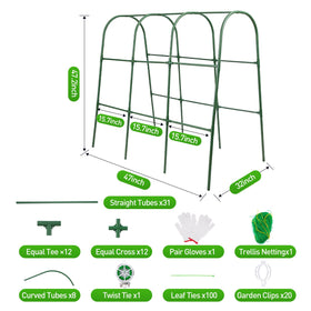 ATLIKE tool-free assembly makes setup quick and easy for busy gardeners.