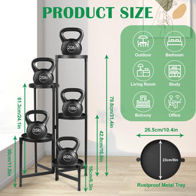 Atpddpey pentagonal support creates a sturdy, balanced plant arrangement