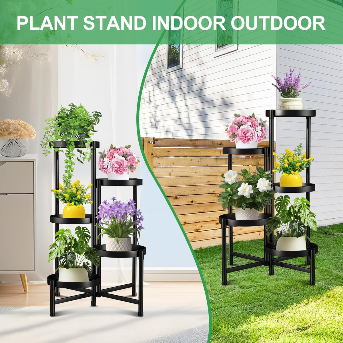 Atpddpey seamless trays prevent soil spills beneath plants