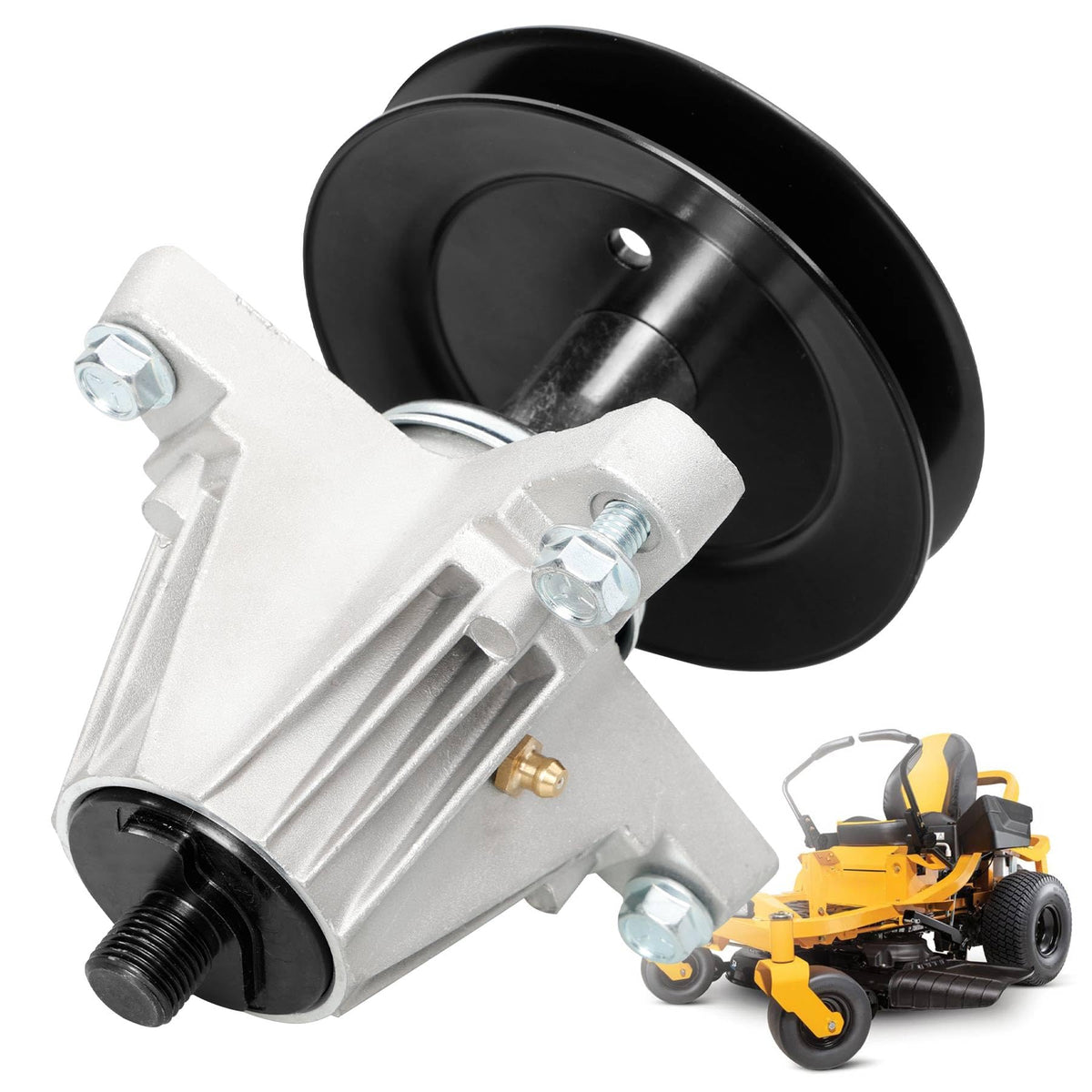 ATRACYPART deck spindle assembly for Cub Cadet ZT1-50 improves cutting precision