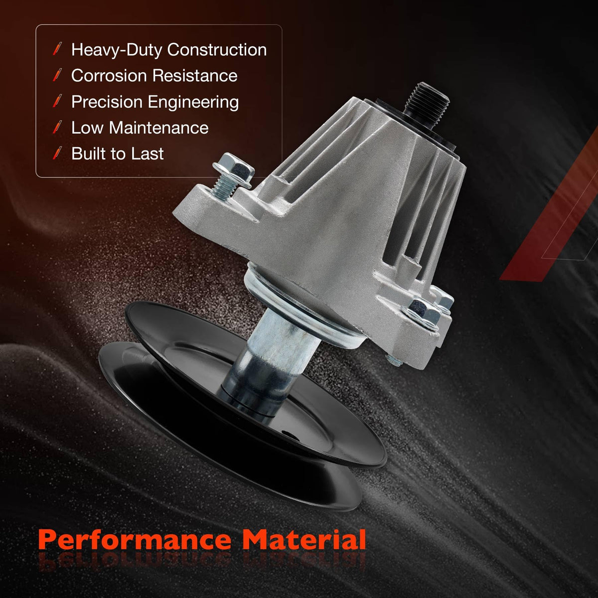 ATRACYPART deck spindle for Troy-Bilt Mustang Z50 boosts deck durability
