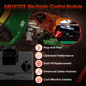 Premium plastic and copper materials in ATRACYPART ECU module for outdoor durability.