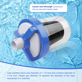 ATRACYPART inline leaf catcher canister Hayward compatibility and simple installation