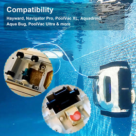 ATRACYPART navigator-compatible hose connection for smoother pool cleaning