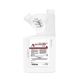 Atticus Adjourn SC bottle closeup showing 4.75% deltamethrin for versatile insect control
