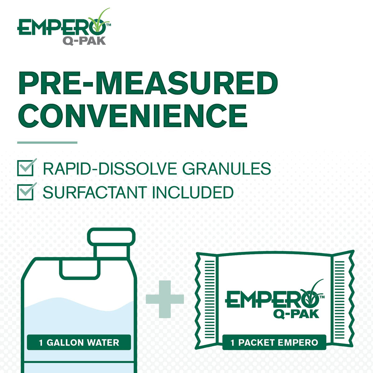 Atticus Empero Q-Pak packet ready for simple sprayer mixing