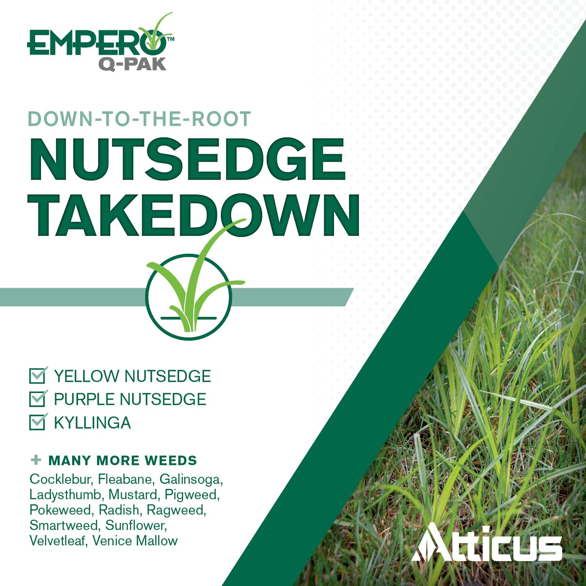 Atticus Empero Q-Pak sprayer mix ready image showing convenient application