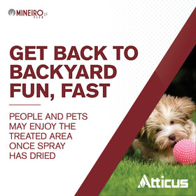 Atticus Mineiro 2F Flex targets mole crickets, beetles, and aphids for turf safety