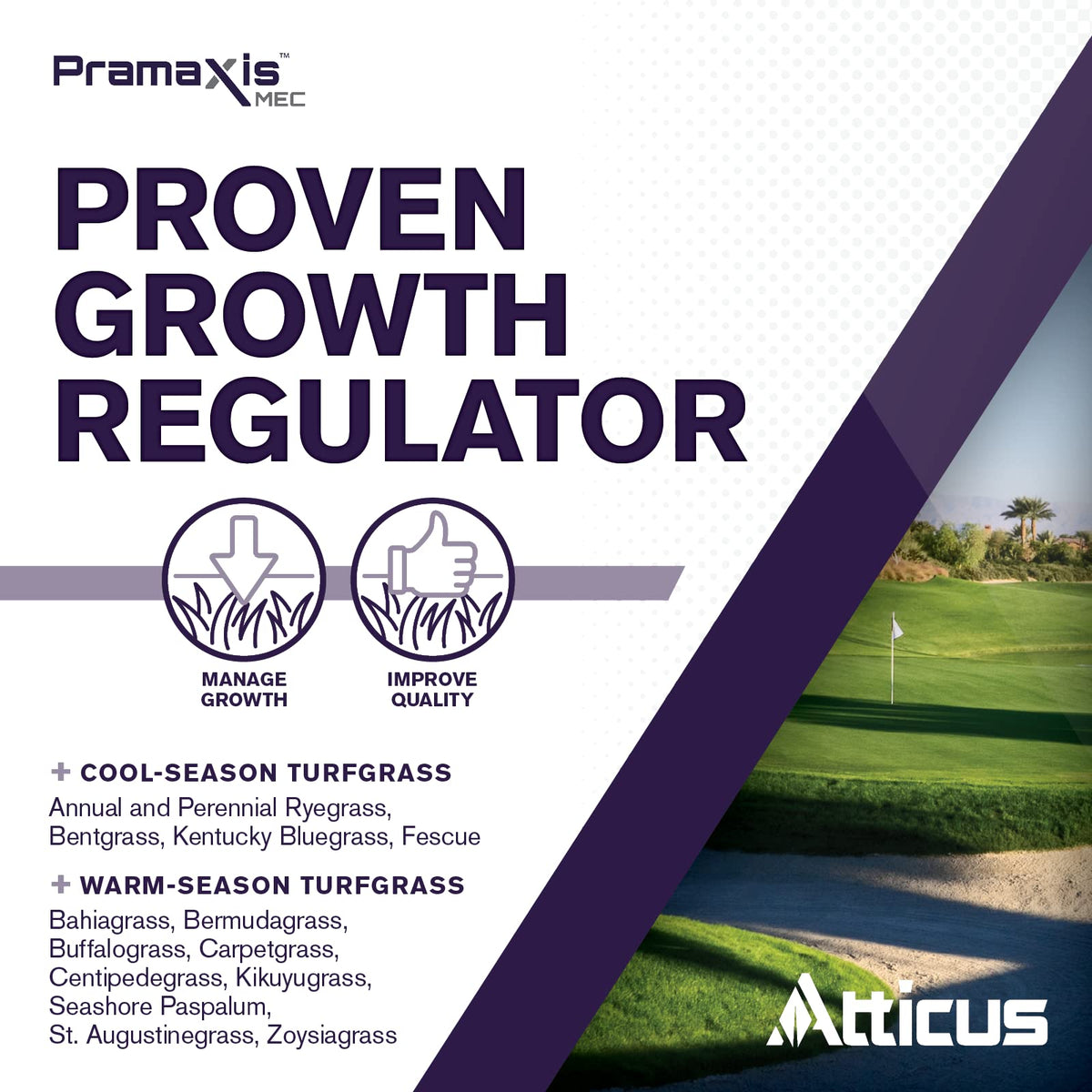 Atticus Pramaxis MEC dilution and mix bottle demonstrates easy integration into spray programs