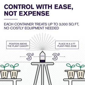 Atticus Pyrus TR Greenhouse Fogger label explains dual-active formula for stronger control