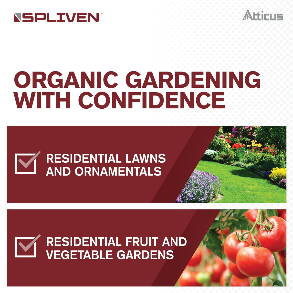 Atticus Spliven OMRI-listed pesticide for organic garden use.