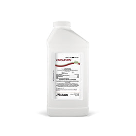 Atticus Spliven organic insecticide bottle for garden pest control.