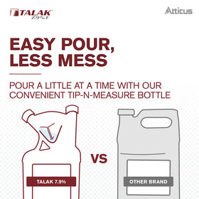 Atticus Talak 7.9 F applied to patios and porches for outdoor protection.