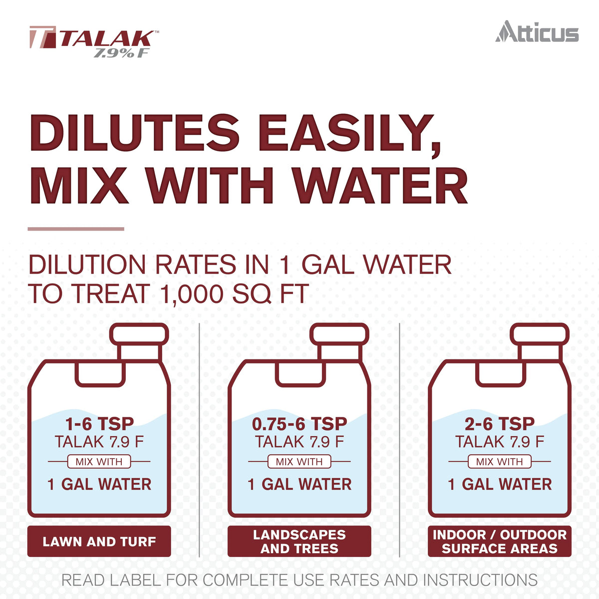 Atticus Talak 7.9 F on windows and frames for barrier control.
