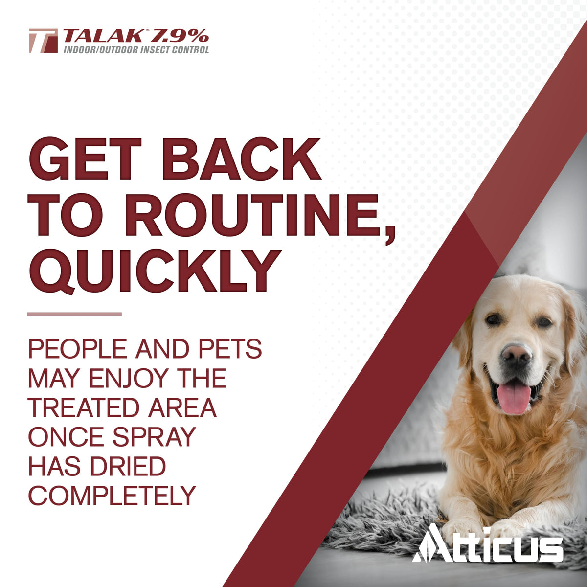 Atticus Talak 7.9% fire-ant-mound-drench effective against nests when applied per label.