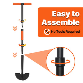 ATUHOLA footplate provides stability and reduces fatigue during edging.