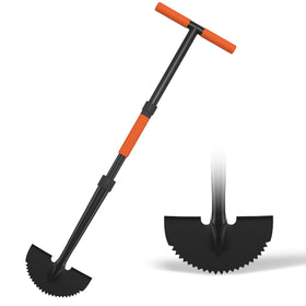 ATUHOLA garden edger in use delivers crisp, professional-looking yard edges.