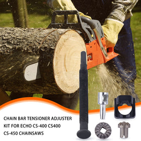 Atunee chain bar tensioner kit for Echo CS-450, reliable bar tension during cutting.