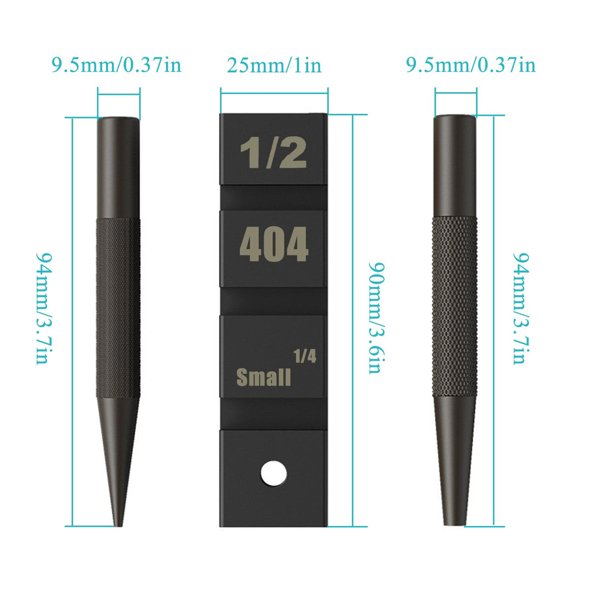 Atunee riveting needle tool ready for master link installation