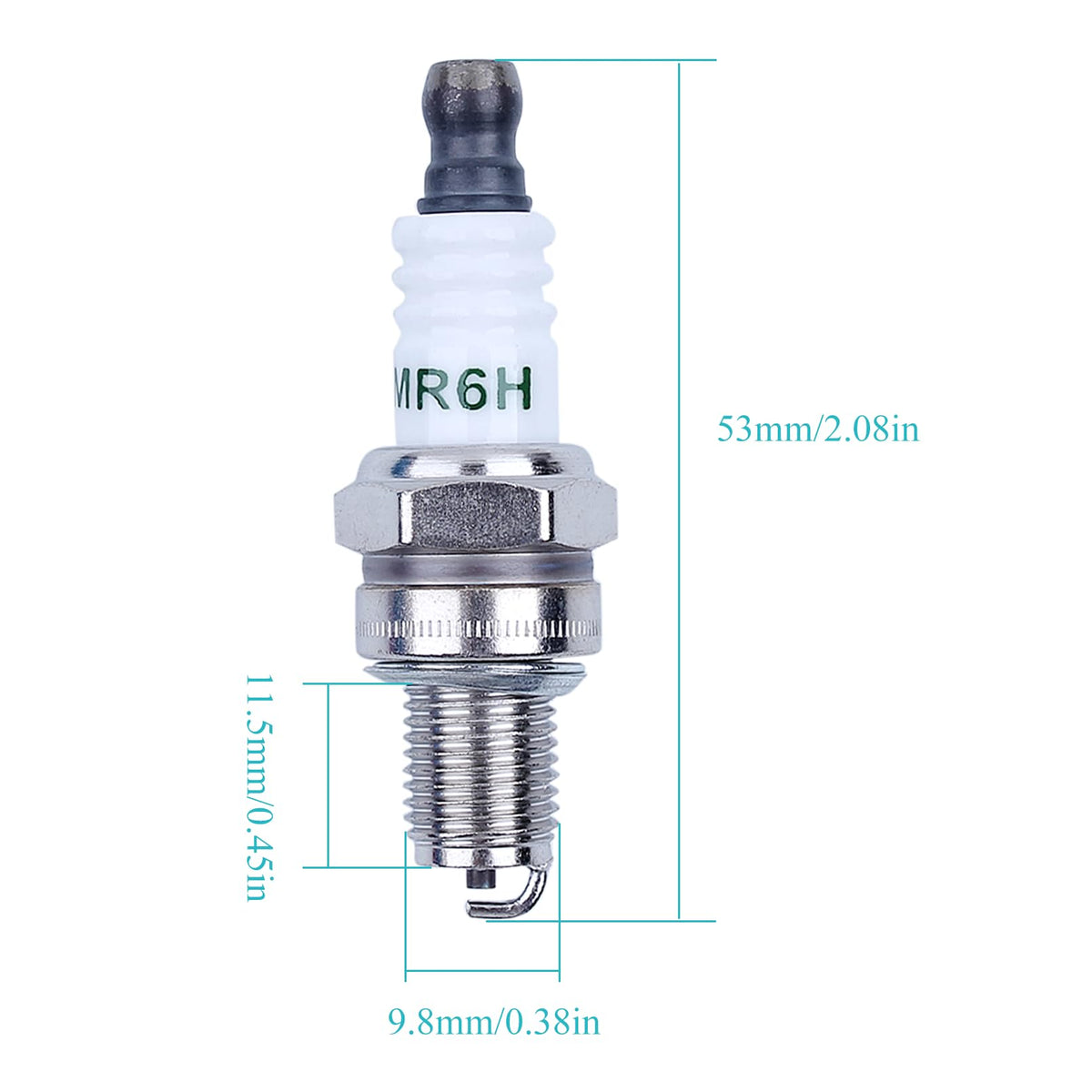 Atunee CMR6H spark plug with STIHL trimmer compatibility for easy maintenance.