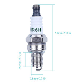 Atunee CMR6H spark plug with STIHL trimmer compatibility for easy maintenance.