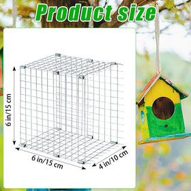 Atvkov bluebird guards fit standard boxes and can bend for different houses.