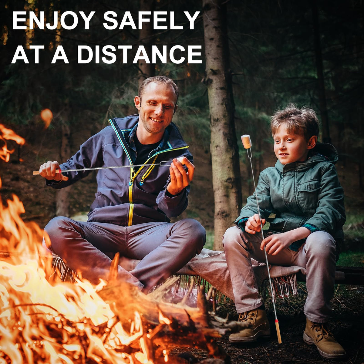 ATZNZIK 10-color set helps identify sticks at a glance