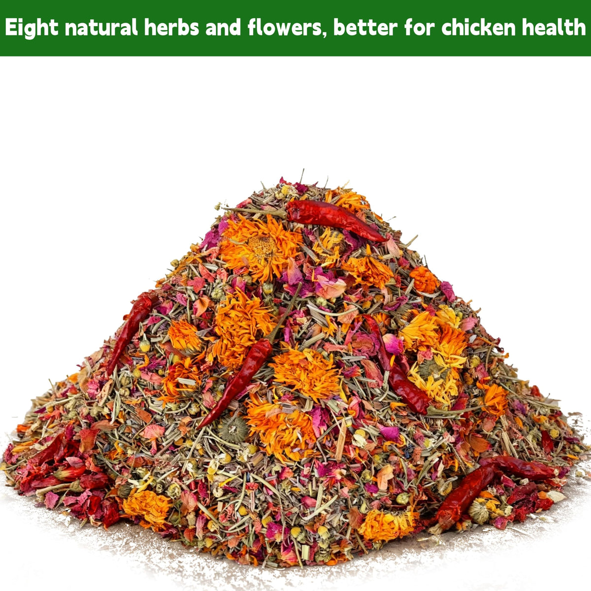 AUBOEAY aromatherapy-style herb mix freshens coop and controls odors.