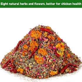 AUBOEAY aromatherapy-style herb mix freshens coop and controls odors.