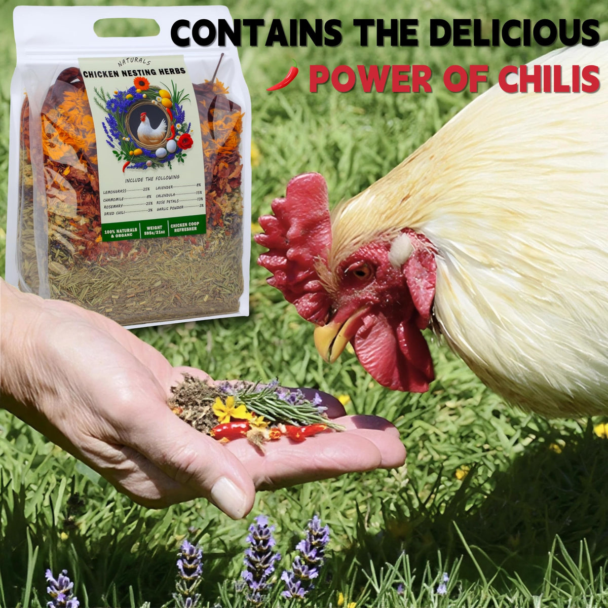 AUBOEAY resealable pack keeps floral aroma fresh and long-lasting.