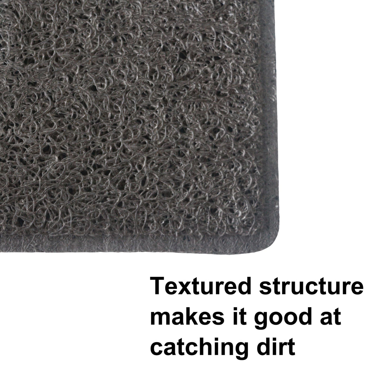 Aucuda 23.6x15.7 inch mat offers versatile indoor-outdoor use.