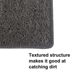 Aucuda 23.6x15.7 inch mat offers versatile indoor-outdoor use.