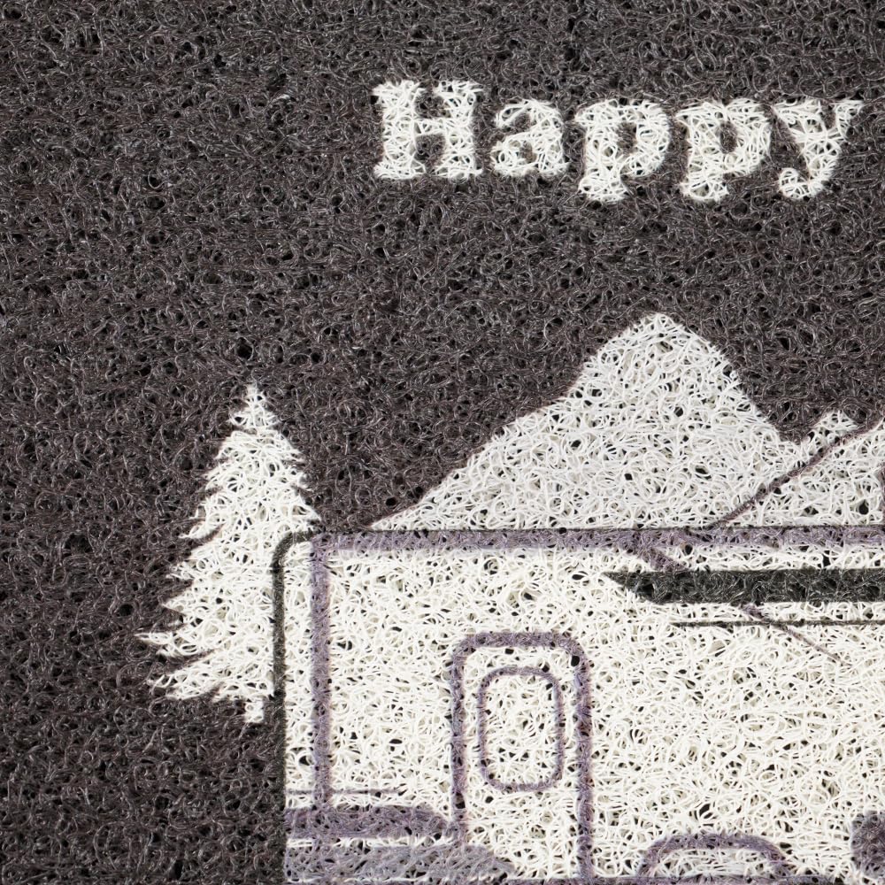 Aucuda PVC mat is durable and weather-ready for busy doorways.