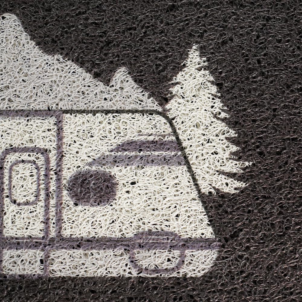Aucuda RV door mat fits RV entryways and protects interiors.