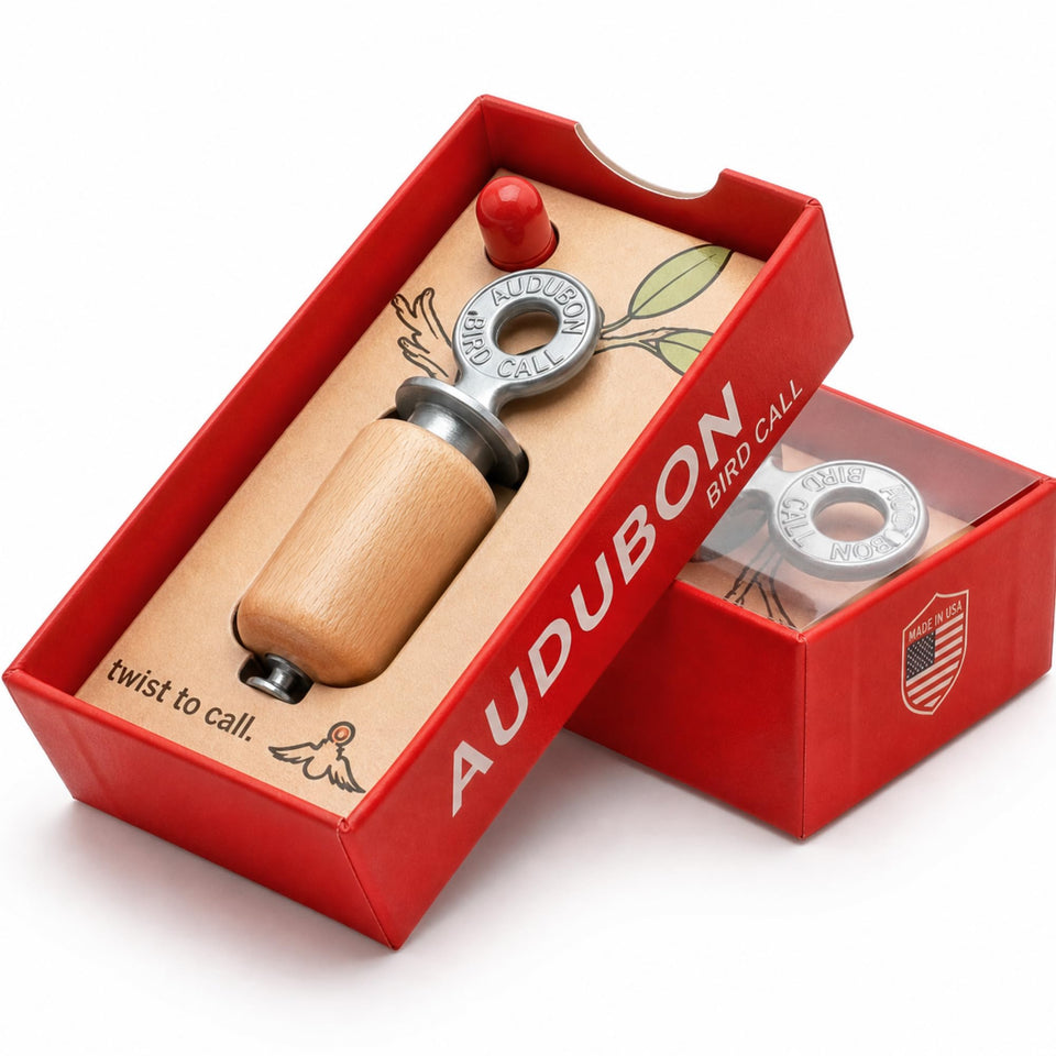 Audubon Bird Call Birch Gift Pack front view showing compact field-ready design.