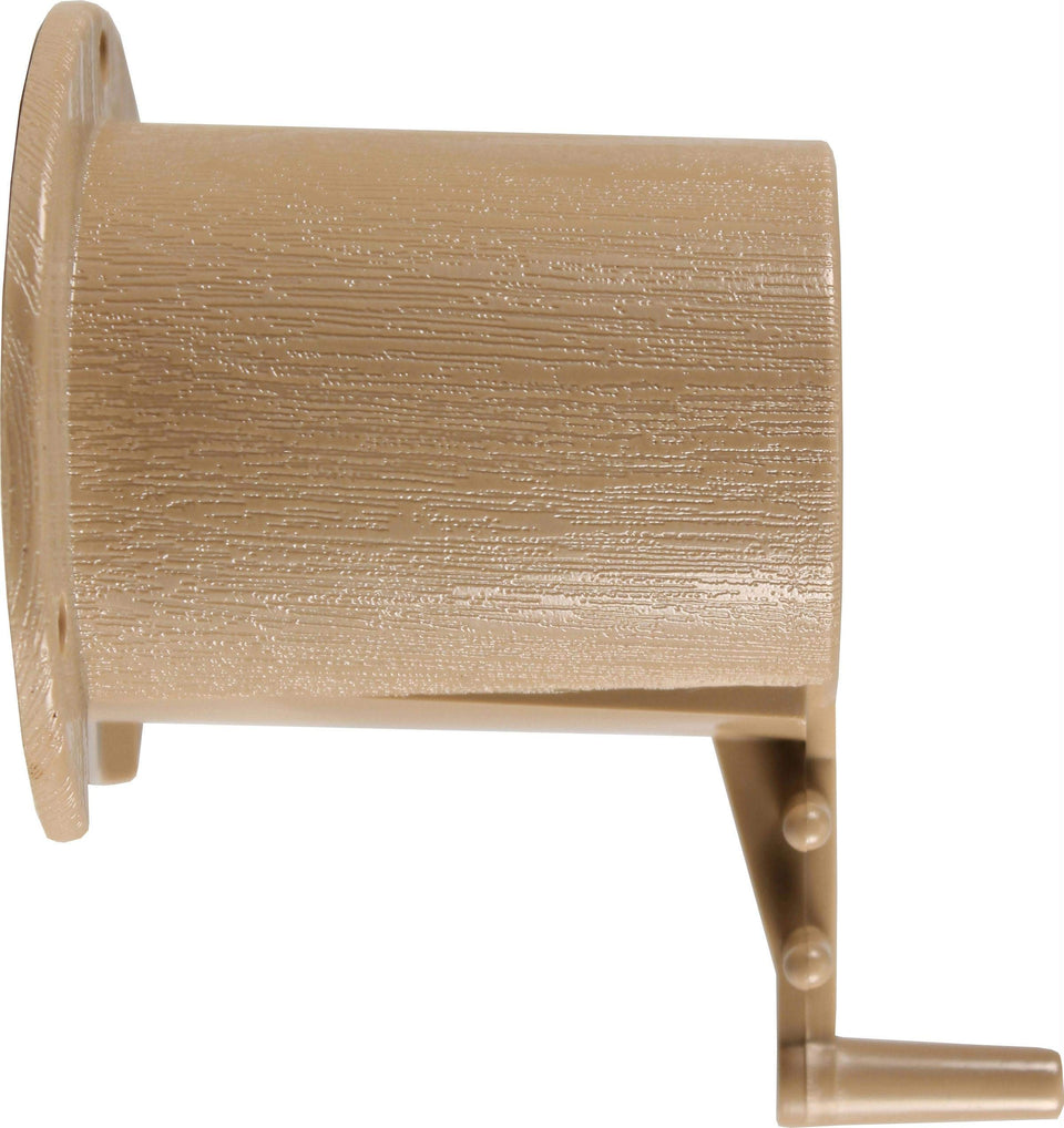 Audubon Bird Guardian birdhouse protector on nest box entry sleeve deterring predators and safeguarding nestlings.