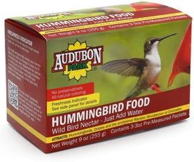 Audubon Park 1661 nectar feeder setup with powder-ready nectar