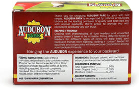 Audubon Park 1661 ready-to-mix nectar packets for mess-free feeding