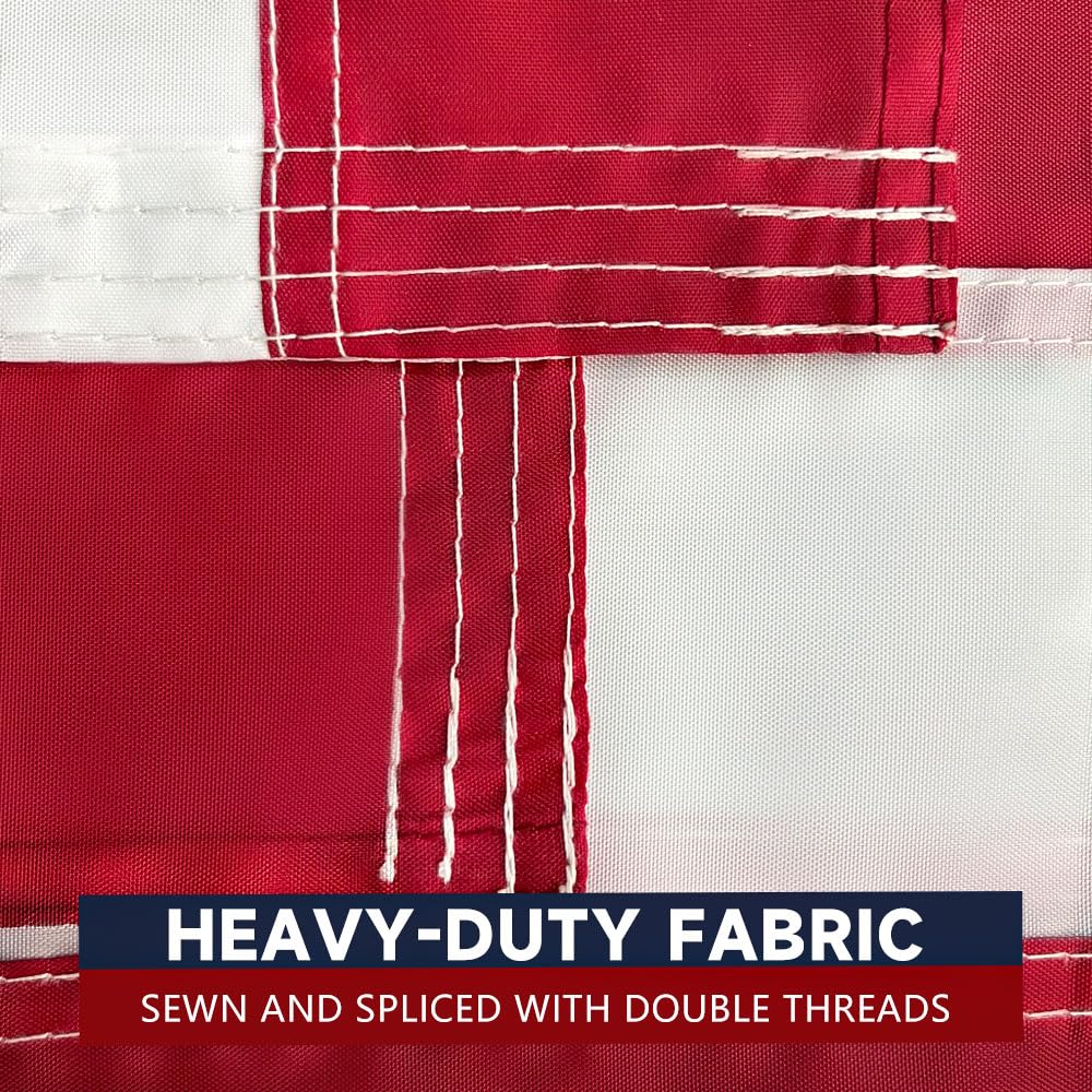 Augenstern uv-resistant-waterproof flag color stays vibrant through rain.