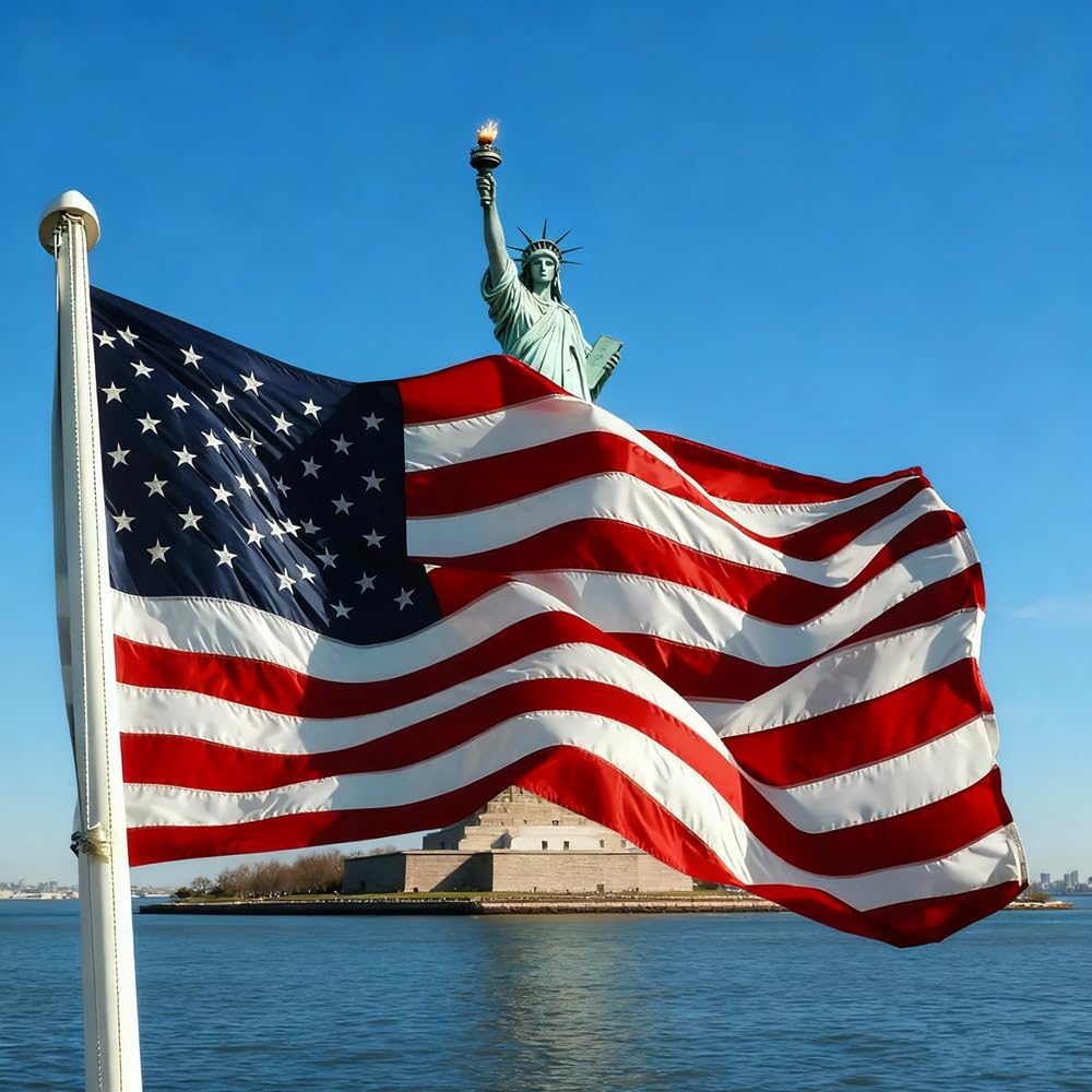 Augenstern wind-resistant-flag designed for high-wind performance outdoors.
