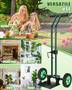 AugFir plant cart ideal for indoor and outdoor use