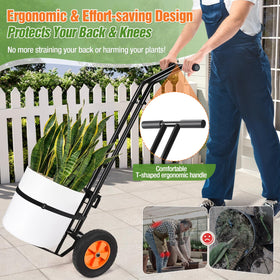 AugFir plant dolly suction cups provide extra stability during transport.